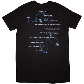 Tricou Billie Eilish HMHAS Tracklist (Back Print) Black S Damă Tricou - 2