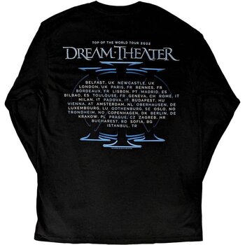 Skjorte Dream Theater Band Photo TOTW Tour 2022 (Back Print & Ex-Tour) Black M Skjorte - 2
