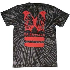 T-Shirt Ed Sheeran Red Equals Butterfly (Back Print & Wash Collection) Black 2XL T-Shirt - 1