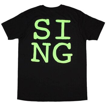 T-shirt Ed Sheeran Multiply Pocket - Sing (Back Print) Black L T-shirt - 2