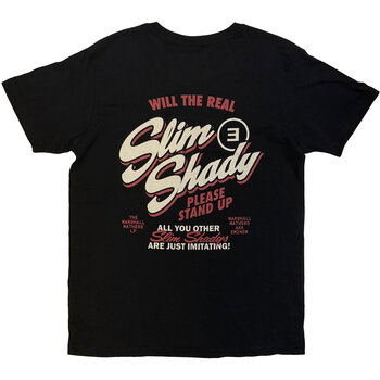 Košulja Eminem The Real Slim Shady (Back Print) Black S Košulja - 2