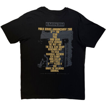 T-Shirt Eminem The Marshall Mathers LP (Back Print) Black L T-Shirt - 2