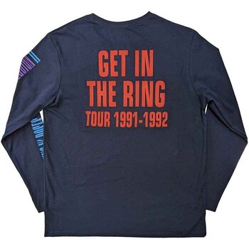 T-Shirt Guns N' Roses Get In The Ring Tour '91-'92 (Back & Sleeve Print) Navy Blue XL T-Shirt - 2