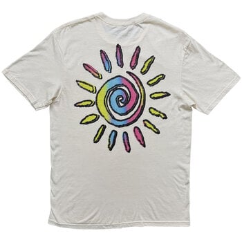 T-Shirt Imagine Dragons Sun Logo (Back Print) Natural M T-Shirt - 2