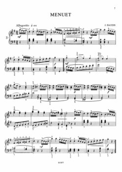 Music sheet for pianos Křížková-Sarauer Klasikové a jejich současníci II Music Book - 2