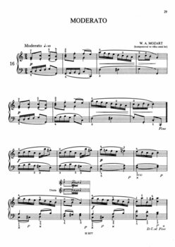 Partitura para pianos Křížková-Sarauer Klasikové a jejich současníci II Livro de música - 3