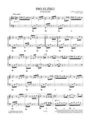 Note Ludwig van Beethoven Pro Elišku Note - 1