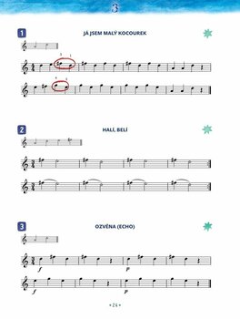 Music sheet for strings Eva Bublová Houslová knížka pro radost aneb Začínáme ve 3. poloze 1 Music Book - 5