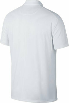 Polo-Shirt Nike Dry Essential Solid Weiß-Schwarz S - 2
