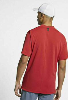 Nike Tiger Woods AeroReact Vapor Pánska Polo Košeľa Gym Red M