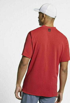 Camiseta polo Nike Tiger Woods AeroReact Vapor Mens Polo Shirt Gym Red XL - 2