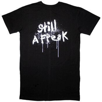 T-shirt Korn Still A Freak (Back Print) Black XL Feminino T-shirt - 2