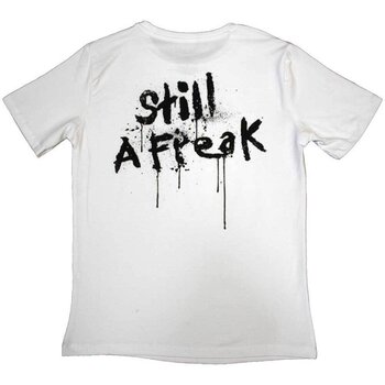 T-shirt Korn Still A Freak (Back Print) White XL Feminino T-shirt - 2