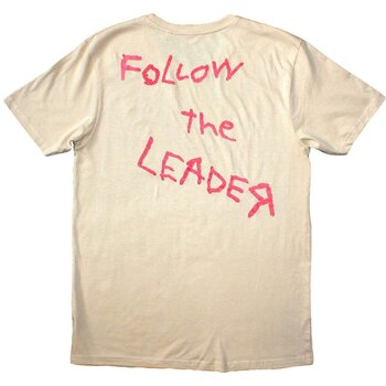 T-Shirt Korn Follow The Leader Hopscotch (Back Print) Sand XL T-Shirt - 2