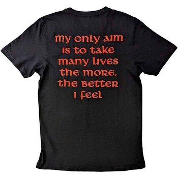 Camiseta de manga corta Kreator Pleasure To Kill (Back Print) Black M Camiseta de manga corta - 2