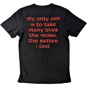 T-Shirt Kreator Pleasure To Kill (Back Print) Black 2XL T-Shirt - 2