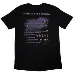 T-shirt Megadeth Countdown (Back Print) Black L T-shirt - 1