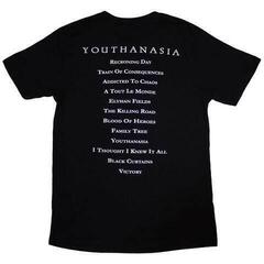 T-shirt Megadeth Youthanasia Tracklist (Back Print) Black M T-shirt - 1