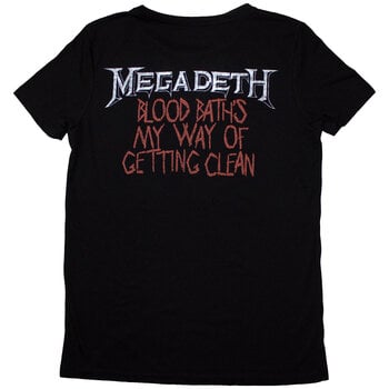Skjorte Megadeth Black Friday (Back Print) Black XL Dame Skjorte - 2