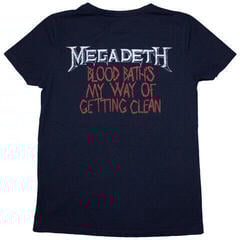 T-Shirt Megadeth Black Friday (Back Print) Navy Blue L Ladies T-Shirt - 1
