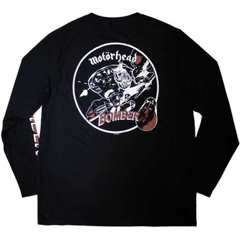 T-Shirt Motörhead Bomber (Back & Sleeve Print) Black L T-Shirt - 2