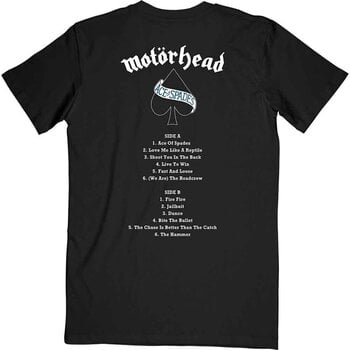 T-Shirt Motörhead Flat War Pig Aces Black S T-Shirt - 2