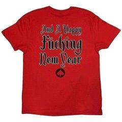 T-Shirt Motörhead Christmas 2017 (Back Print) Red L T-Shirt - 1