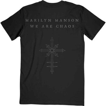 Skjorte Marilyn Manson We Are Chaos (Back Print) Black XL Skjorte - 2