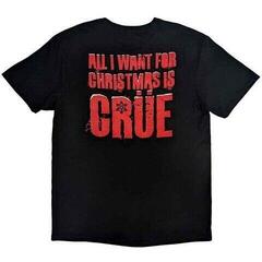 T-shirt Mötley Crüe Xmas Crue (Back Print) Black 2XL T-shirt - 1