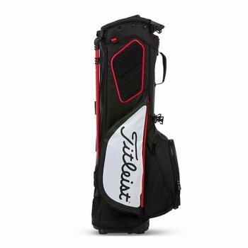 Чантa за голф Titleist Players 4 Plus Black/White/Red Stand Bag - 2