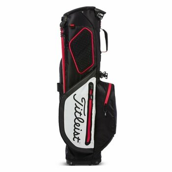 Saco de golfe Titleist Players 4 Plus StaDry Black/White/Red Stand Bag - 2