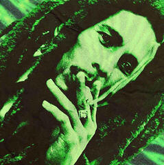 T-Shirt Bob Marley Smoke (Wash Collection) Green 2XL T-Shirt - 1
