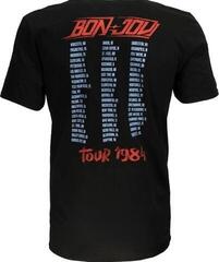 Skjorte Bon Jovi Tour '84 (Back Print) Black XL Skjorte - 1