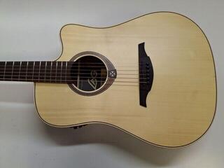 guitarra eletroacústica LAG Tramontane T70DCE Natural Satin guitarra eletroacústica (Danificado) - 1