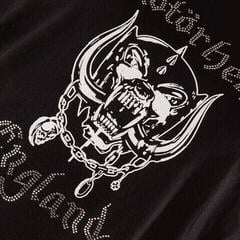 T-shirt Motörhead England (Embellished) Black 2XL Feminino T-shirt - 1