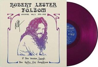Disc de vinil Robert Lester Folsom - If You Wanna Laugh You Gotta Cry Sometimes (Purple Coloured) (LP) - 1