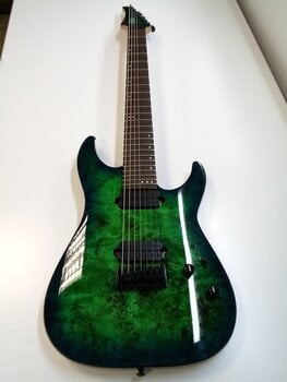 Električna kitara Schecter C-7 Pro Aqua Burst Električna kitara (Rabljeno) - 2