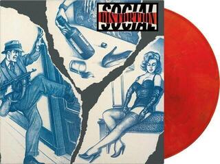 LP Social Distortion - Social Distortion (Limited Edition) (Translucent Red/Black/White Marble Coloured) (180 g) (LP) - 1