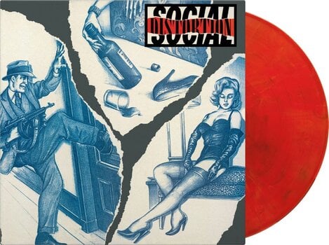 LP ploča Social Distortion - Social Distortion (Limited Edition) (Translucent Red/Black/White Marble Coloured) (180 g) (LP) - 2