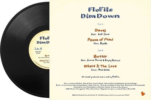 Грамофонна плоча Flofilz - Dim Down (10" Vinyl) - 3