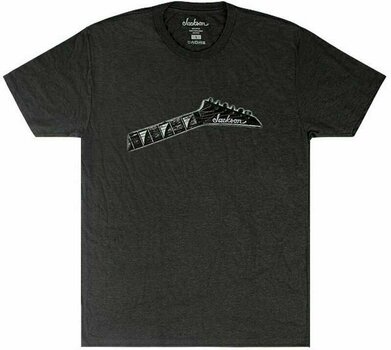 T-Shirt Jackson T-Shirt Headstock Gray XL - 3