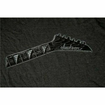 T-shirt Jackson T-shirt Headstock Gris XL - 4