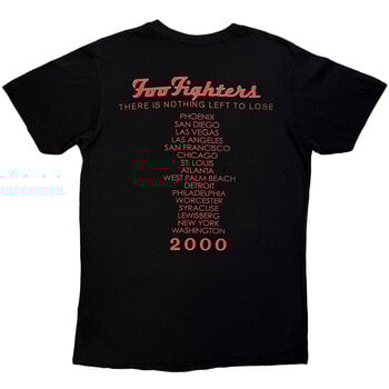 T-Shirt Foo Fighters Nothing Left To Lose Tour (Back Print) Black M T-Shirt - 2