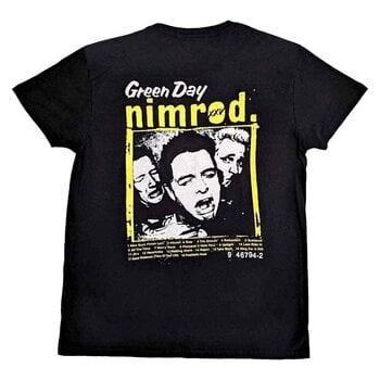 Skjorte Green Day Nimrod Breast Print (Back Print) Black 2XL Skjorte - 2