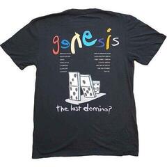Skjorte Genesis The Last Domino? (Back Print & Ex-Tour) Black XL Skjorte - 1