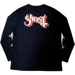 T-Shirt Ghost Papa & Radient Ghouls (Back & Sleeve Print) Black 2XL T-Shirt - 1