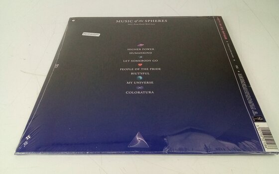 Vinylskiva Coldplay - Music Of The Spheres (Clear Coloured) (LP) (Precis uppackade) - 4