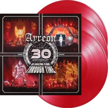 LP ploča Ayreon - 30th Anniversary - An Amazing Flight Through Time (Gatefold Sleeve) (Red Coloured) (3 LP) - 2