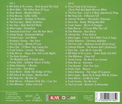 Glazbene CD Various Artists - The Hits Of The Year 1955 (2 CD) - 2