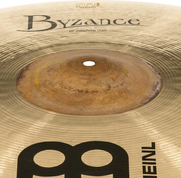 Cinel Crash Meinl B20POC-B Byzance Polyphonic 20" Cinel Crash - 5